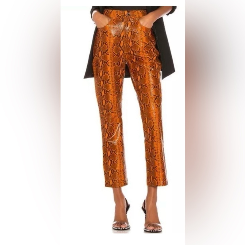 GRLFRND Shiloh leather pant